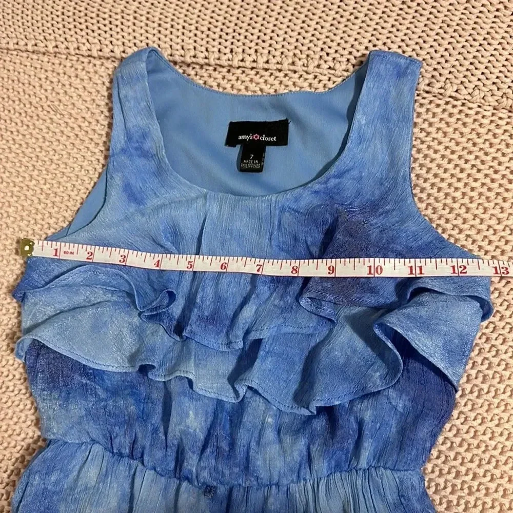 Girl flowy dress